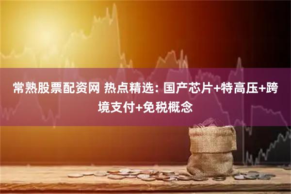 常熟股票配资网 热点精选: 国产芯片+特高压+跨境支付+免税概念